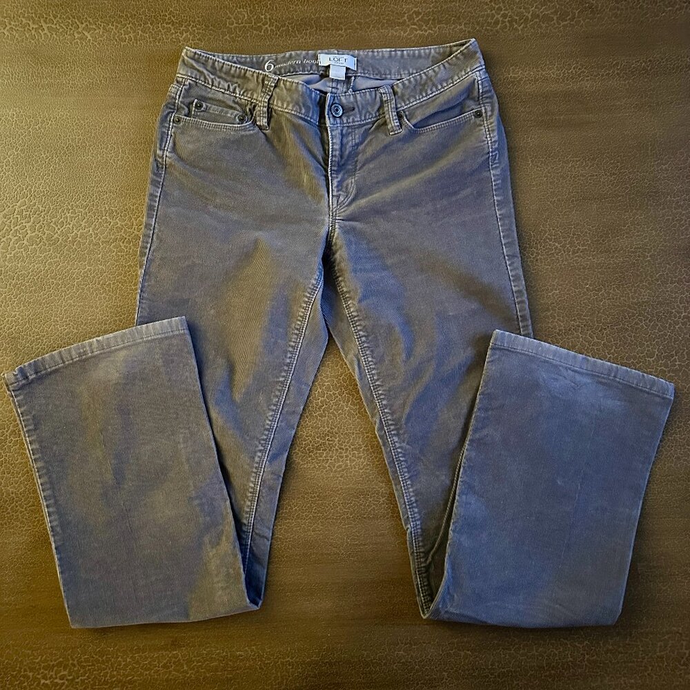 Loft Corduroy Pants Modern Boot - 4P